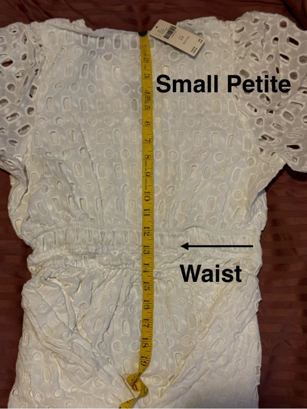 NWT Anthropologie Somerset Maxi Dress Eyelet Edition WHITE - Picture 10 of 16